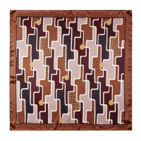 JEAN-LOUIS SCHERRER Foulard soie Geometrique PLSFP028