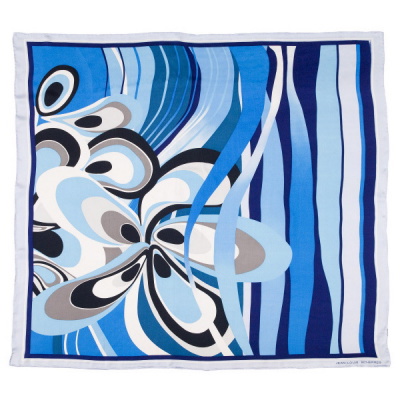 JEAN-LOUIS SCHERRER Foulard soie Fleur pop PLSFB924