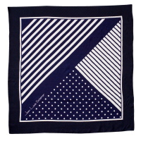 JEAN-LOUIS SCHERRER Foulard soie Lines PLSFB825