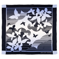 JEAN-LOUIS SCHERRER Foulard soie Papillons PLSFN924